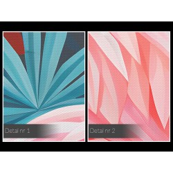 Krewetki dla dwojga - nowoczesny obraz na płótnie