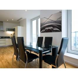 Widok z Empire State Building - nowoczesny obraz na płótnie - 120x80 cm