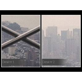 Widok z Empire State Building - nowoczesny obraz na płótnie - 120x80 cm