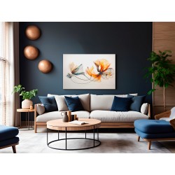 Dualizm - nowoczesny obraz na płótnie