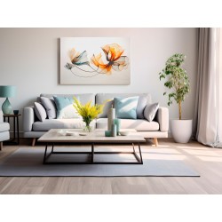 Dualizm - nowoczesny obraz na płótnie