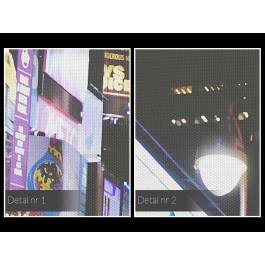 Time Square - nowoczesny obraz na płótnie - 120x80 cm Time Square - nowoczesny obraz na płótnie - 120x80 cm