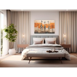 Rada plemienna - nowoczesny obraz na płótnie