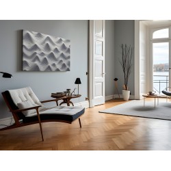 Fale grawitacyjne - nowoczesny obraz na płótnie