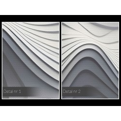 Fale grawitacyjne - nowoczesny obraz na płótnie