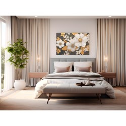 Uśmiechy z letniej polany - nowoczesny obraz na płótnie