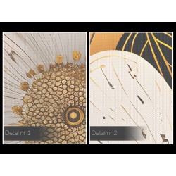 Uśmiechy z letniej polany - nowoczesny obraz na płótnie