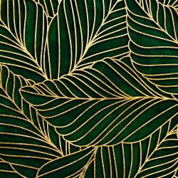 Szmaragdowy kobierzec - nowoczesny obraz do sypialni