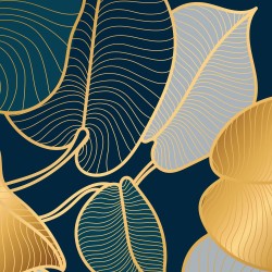 Myśli natury - nowoczesny obraz do sypialni