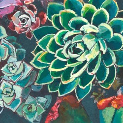 Bez ogródek - nowoczesny obraz do salonu