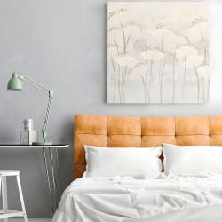 Małe tęsknoty - nowoczesny obraz na płótnie - 80x80 cm