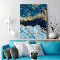 Rzeka życia - nowoczesny obraz do salonu