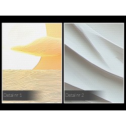 Biały szkwał - nowoczesny obraz na płótnie