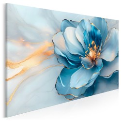 Błękitna królewna - nowoczesny obraz na płótnie