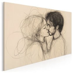 Swipe w prawo - nowoczesny obraz na płótnie