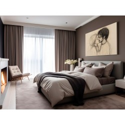 Swipe w prawo - nowoczesny obraz na płótnie