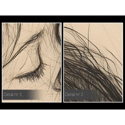 Swipe w prawo - nowoczesny obraz na płótnie