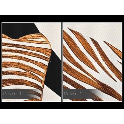 Diabeł ubiera się - nowoczesny obraz na płótnie