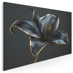 Czarna dama  - nowoczesny obraz na płótnie