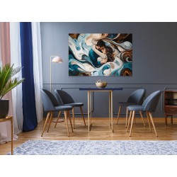 W jego ramionach - nowoczesny obraz na płótnie