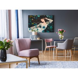 Mam sukienkę haftowaną - nowoczesny obraz na płótnie