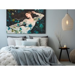 Mam sukienkę haftowaną - nowoczesny obraz na płótnie