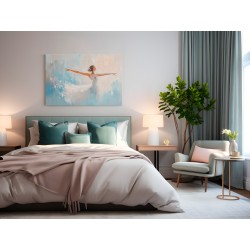 W balecie spełniona - nowoczesny obraz na płótnie