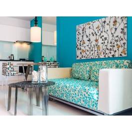 Wzór piękna - fotoobraz do sypialni - 120x80 cm