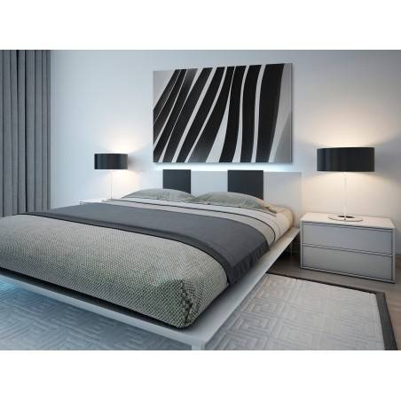 Architektoniczna zebra - fotoobraz do sypialni - 120x80 cm