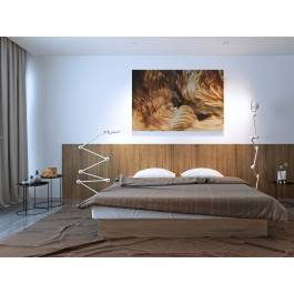 Piękno w drewnie - zdjęcie na płótnie - 120x80 cm Piękno w drewnie - zdjęcie na płótnie - 120x80 cm