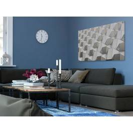 Pattern w bieli - zdjęcie na płótnie - 120x80 cm