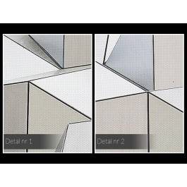 Pattern w bieli - zdjęcie na płótnie - 120x80 cm