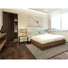 Życiodajna linia - fotoobraz do sypialni - 120x80 cm