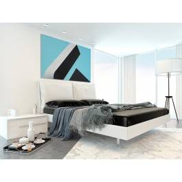 Równowaga w betonie - fotoobraz na płótnie - 120x80 cm