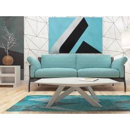 Równowaga w betonie - fotoobraz na płótnie - 120x80 cm