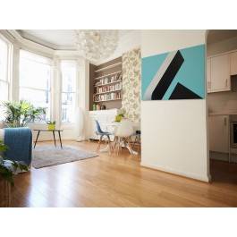 Równowaga w betonie - fotoobraz na płótnie - 120x80 cm