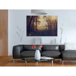 Ścieżki myśli - nowoczesny obraz na płótnie - 120x80 cm Ścieżki myśli - nowoczesny obraz na płótnie - 120x80 cm