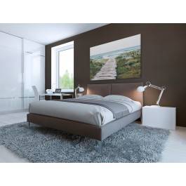 Most przez wydmy - zdjęcie na płótnie