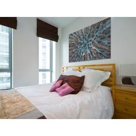 Lasem do góry - fotografia na płótnie - 120x80 cm Lasem do góry - fotografia na płótnie - 120x80 cm