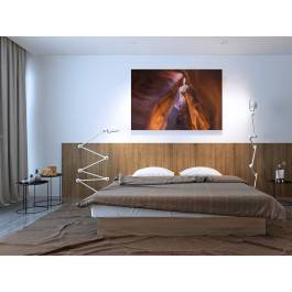 Piaskowcowy kanion - fotoobraz na płótnie - 120x80 cm Piaskowcowy kanion - fotoobraz na płótnie - 120x80 cm