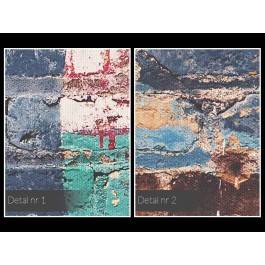 Minimalistyczny mural - nowoczesny obraz na płótnie - 120x80 cm