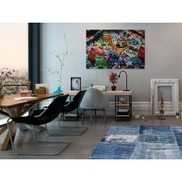 Koteły - nowoczesny obraz na płótnie - 120x80 cm