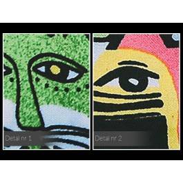 Koteły - nowoczesny obraz na płótnie - 120x80 cm