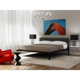 Filary Golden Gate - fotografia na płótnie - 120x80 cm Filary Golden Gate - fotografia na płótnie - 120x80 cm