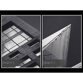 Architektoniczny kunszt - fotografia na płótnie - 120x80 cm