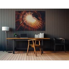 W twierdzy murów - nowoczesny obraz na płótnie - 120x80 cm