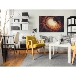 W twierdzy murów - nowoczesny obraz na płótnie - 120x80 cm