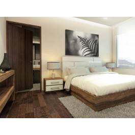 Ziemskie opowieści - nowoczesny obraz na płótnie - 120x80 cm