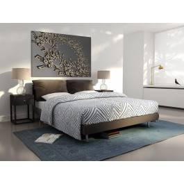 Wirujące fraktale - nowoczesny obraz na płótnie - 120x80 cm Wirujące fraktale - nowoczesny obraz na płótnie - 120x80 cm