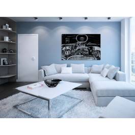 Samochodowa maszyneria - fotoobraz na płótnie - 120x80 cm Samochodowa maszyneria - fotoobraz na płótnie - 120x80 cm
